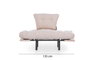 Atelier Del Sofa Nitta Single - Crema